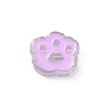 Transparent Acrylic European Beads OACR-CJC0006-03E-1