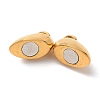 Ion Plating(IP) 316 Surgical Stainless Steel Magnetic Clasps Hand Polished STAS-C076-02G-3