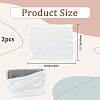 2Pcs Polyester Satin Pouches ABAG-BBC0001-18A-2