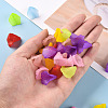 Transparent Acrylic Bead Caps PL551M-7
