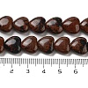 Natural Mahogany Obsidian Beads Strands G-B022-25C-5