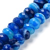 Natural Banded Agate/Striped Agate Beads Strands G-E605-A02-03B-1