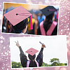 Square EVA Glitter Graduation Cap Topper Stickers DIY-WH20053-05E-4