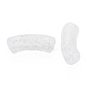 Transparent Crackle Acrylic Beads CACR-S009-001B-NA-2