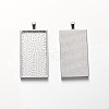 Alloy Pendant Cabochon Settings PALLOY-A15647-N-NF-1