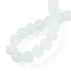 Imitation Jade Glass Beads Strands GLAA-T032-J6mm-MD01-4