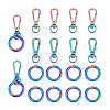10Pcs Alloy Swivel Clasps DIY-PH0031-48-6