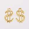 201 Stainless Steel Charms X-STAS-F162-25G-2