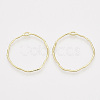 Alloy Open Back Bezel Pendants PALLOY-S121-82A-1
