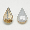 Pointed Back Glass Rhinestone Cabochons RGLA-T082-6x10mm-06-2