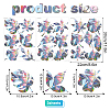Waterproof PVC Laser No-Glue Stickers DIY-WH0321-49-2