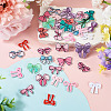 2 Bags 38Pcs Computerized Embroidery Cloth Self Adhesive Patches PATC-TA0001-37-6