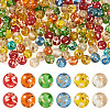 Picasso Baking Paint Glass Seed Beads SEED-TA0001-61C-1