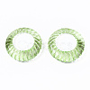 Transparent Acrylic Finger Rings RJEW-T010-05D-2