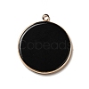 Natural Obsidian Pendants G-A213-01G-01-1
