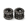 Rack Plating Brass Cubic Zirconia Beads KK-Z033-26B-1
