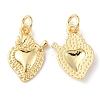 Rack Plating Brass Pendants KK-C021-08G-1