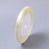 1/4 inch(6mm) Beige Satin Ribbon Wedding Sewing DIY X-RC6mmY002-1