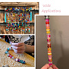 Craftdady 100Pcs 10 Colors Transparent Glass European Beads GLAA-CD0001-12-17