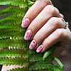 Stainless Steel DIY Nail Art Templates MRMJ-WH0092-023-5