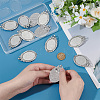 12Pcs Alloy Brooch Findings FIND-PH0027-62A-3