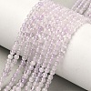 Natural Lavender Amethyst Beads Strands G-K406-A01-3mm-1