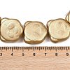 Czech Pressed Glass Beads GLAA-I061-34-4