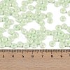 Opaque Colours Luster Glass Seed Beads SEED-P008-01C-02-4