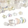 122Pcs 8 Styles Electroplate Transparent Glass Beads Sets EGLA-FS0001-51-2