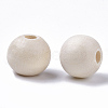 Natural Unfinished Wood Beads WOOD-S651-A12mm-LF-2