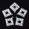 Transparent Acrylic Pendants TACR-R146-009-1
