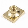 3D Embossed Photo Frame Brass Wax Seal Stamp Head AJEW-H138-01D-3