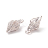 Alloy Enamel Pendants PALLOY-F224-07G-02-3