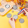 6Pcs Alloy Pendant Cabochons Settings FIND-FG0002-36S-3