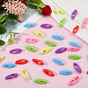 6Bags Plastic Scraf Clips JEWB-FH0002-77-4