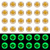 50G Luminous Transparent Acrylic Beads OACR-TAD0001-01G-1
