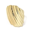 Brass Open Cuff Rings RJEW-Q778-08G-2