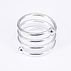 Iron Napkin Rings AJEW-WH0018-59P-1
