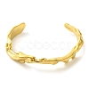 304 Stainless Steel Cuff Bangles for Women BJEW-D038-01G-2