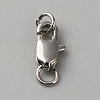 Brass Lobster Claw Clasps FIND-WH0110-859A-P-1