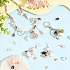 6 Styles Natural Shell Beads Display Ornaments SHEL-PH0001-46-5