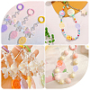 SUNNYCLUE 50Pcs Opaque Acrylic Beads SACR-SC0001-29-5