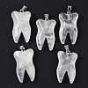 Natural Quartz Crystal Pendants G-G115-01C-2
