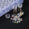 60Pcs Plastic Column Bead Storage Containers CON-C017-01-6