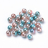 Rainbow Acrylic Imitation Pearl Beads OACR-R065-2.5mm-A09-1