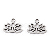 Non-Tarnish 304 Stainless Steel Charms STAS-T059-29P-2