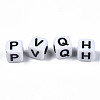 Opaque Acrylic Beads SACR-S273-35E-01-4