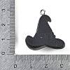Halloween Theme Resin Pendants RESI-M046-01M-01-3