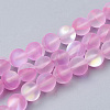 Synthetic Moonstone Beads Strands G-S283-10mm-13-1