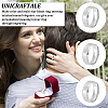 12Pcs 201 Stainless Steel Plain Band Ring for Men Women RJEW-UN0002-44A-4